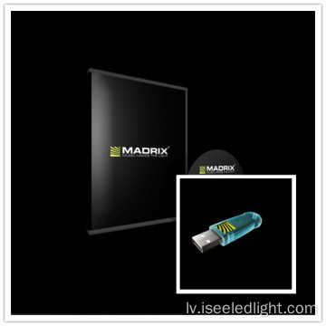 Madrix programmatūras profesionālā apgaismojuma kontroles posms